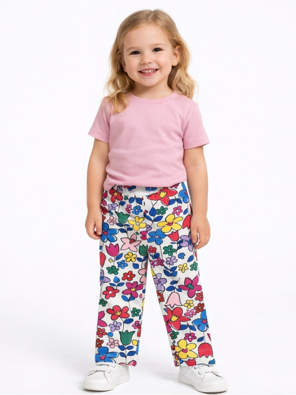 Hanna Andersson Flowers Forever Pants | Girls 6/7 120cm